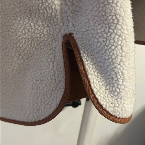 Cozy Cream Sherpa Coat - Picture 6 of 7